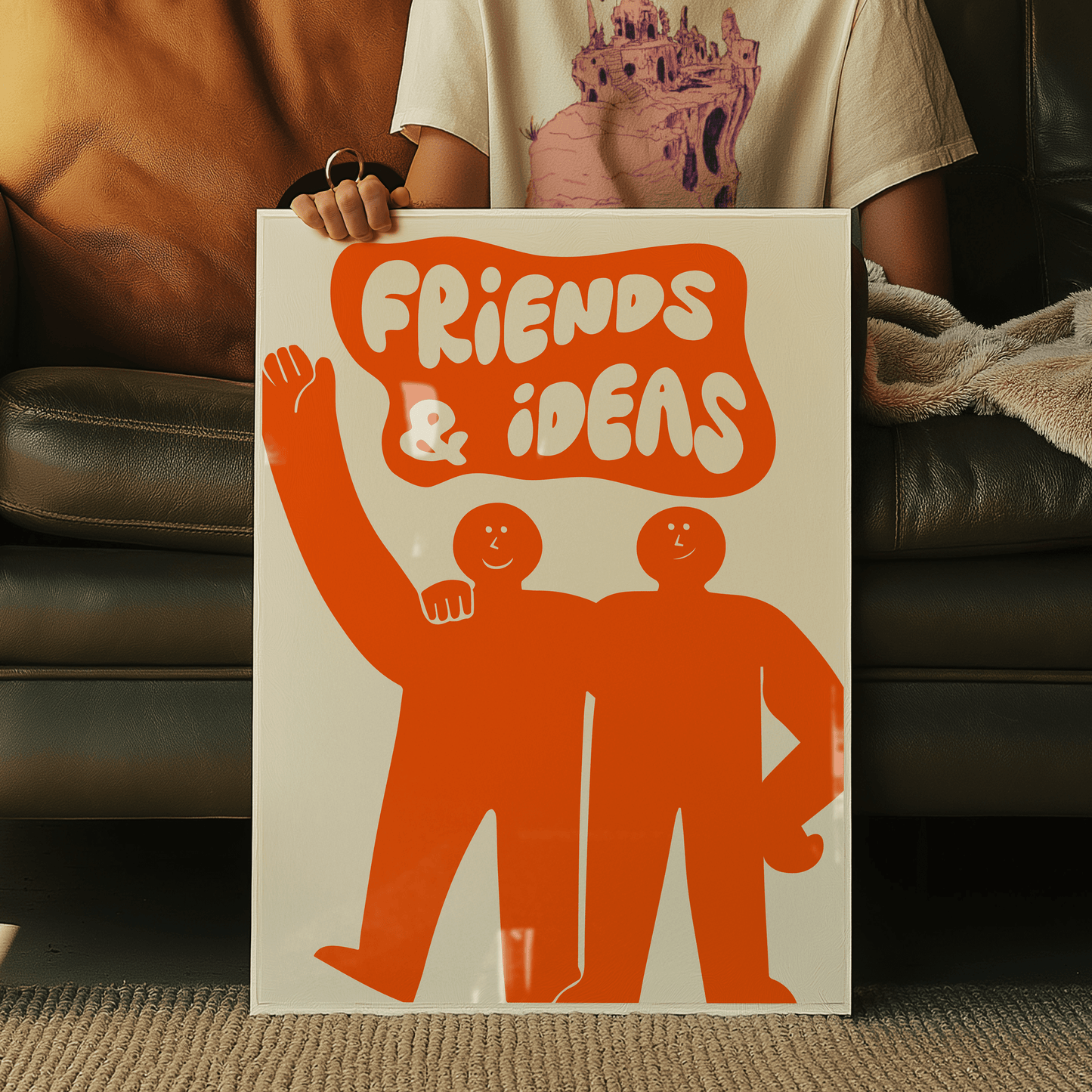 Friends And Ideas Print