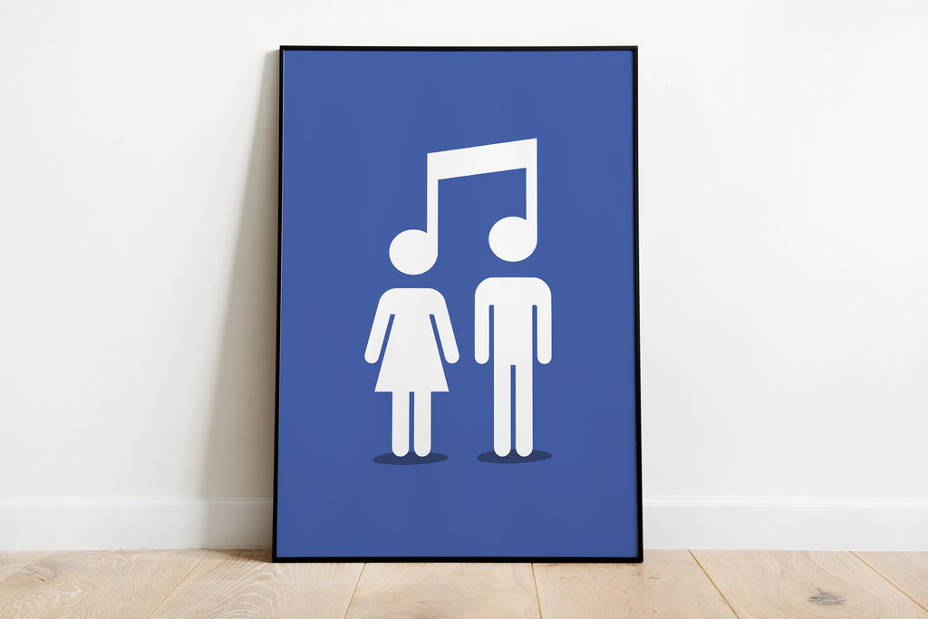 The Music Lovers Print