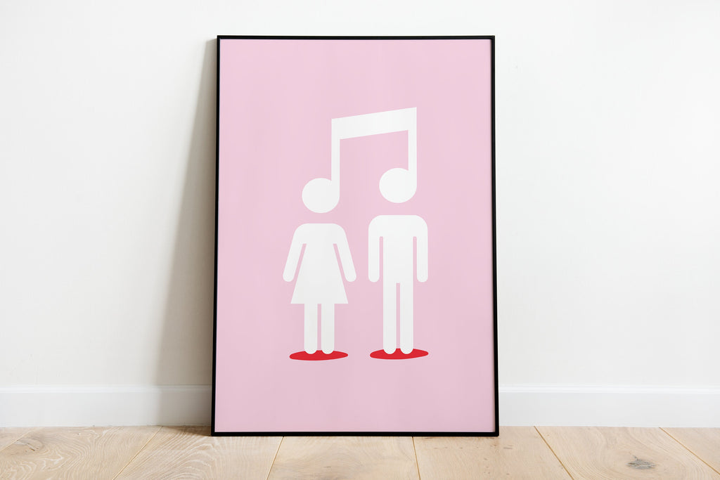 The Music Lovers Print