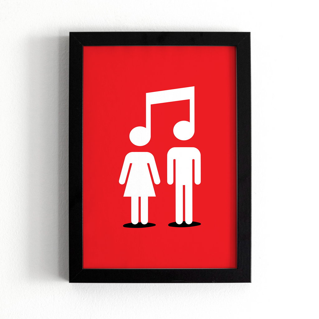 The Music Lovers Print