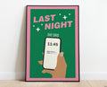 Last Nite Print