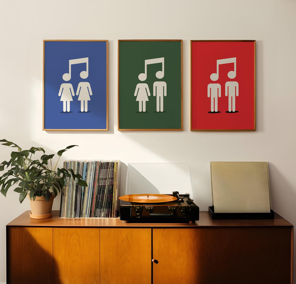 The Music Lovers Print