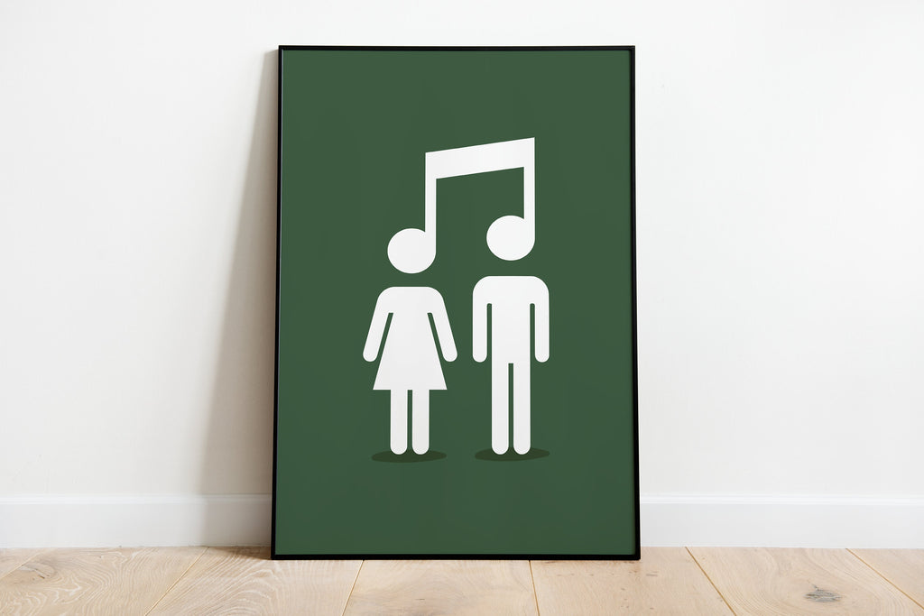 The Music Lovers Print
